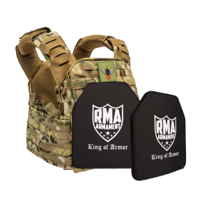 Level IV Banshee Elite 2.0 System w/ Model #1155 Plates - Single-Curve - Multicam