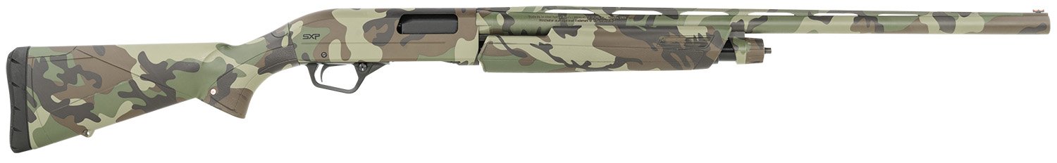 Winchester SXP Waterfowl Hunter 12 Gauge 28" Pump Action Shotgun, Woodland Camo - 512433392