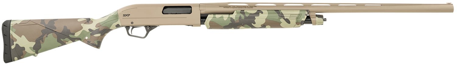 Winchester SXP Hybrid Hunter 12 Gauge 28" Pump Action Shotgun, Woodland Camo - 512434292