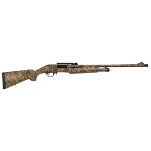Escort Field Hunter Turkey 12 Gauge 24" Pump Action Shotgun, Mossy Oak Bottomland - HEFH1224TRBL