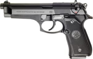 Beretta 92FS 9mm 15rd 4.9" Pistol, Black - J92F300M