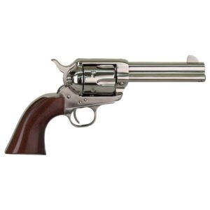 Cimarron Pistolero .38 Special Revolver 4.75" 6rds, Nickel - PPP357N
