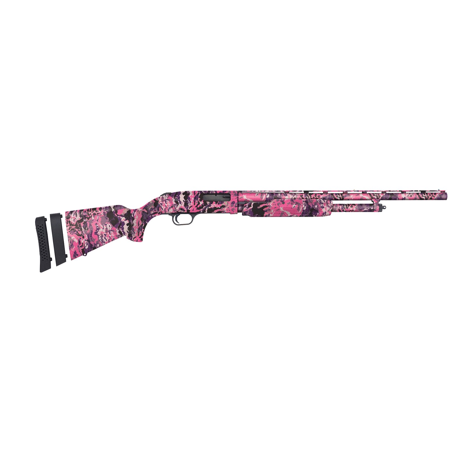 Mossberg 500 20 Gauge 22" Pump Action Shotgun, Muddy Girl Wild - 54161