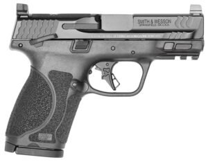 Smith & Wesson M&P 2.0 9mm Pistol, 3.6" Barrel, Optic Height Sights, Black - 13570