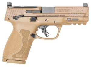 Smith & Wesson M&P 2.0 9mm Pistol, 4" Barrel, Optic Height Sights, Flat Dark Earth - 13573