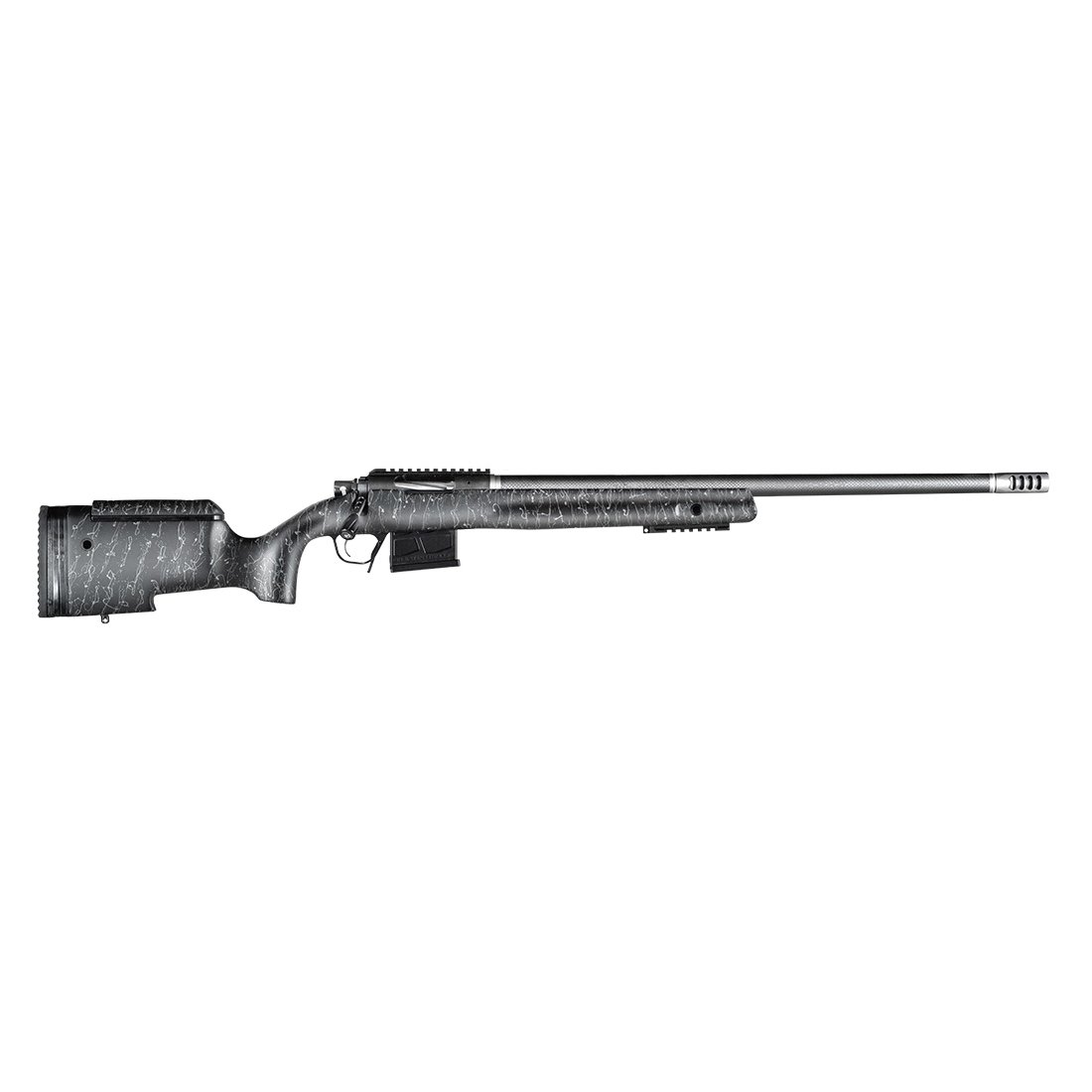 Christensen Arms BA Tactical Long Range .338 Lapua Magnum Bolt Action Rifle, Black - 800400300