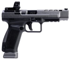 CANIK TP9SFx 9mm Pistol, 5.2" Barrel, 3 Dot Sights, Tungsten - HG7166GN