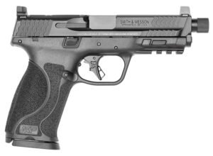 Smith & Wesson M&P9 9mm Pistol, 4.625" Barrel, Optic Height Sights, Black - 13585