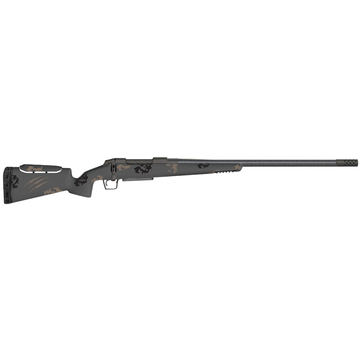 Fierce Firearms Carbon Rival XP 6.5 PRC Bolt Action Rifle, Trophy Camo - FCRXP65PRC22MM
