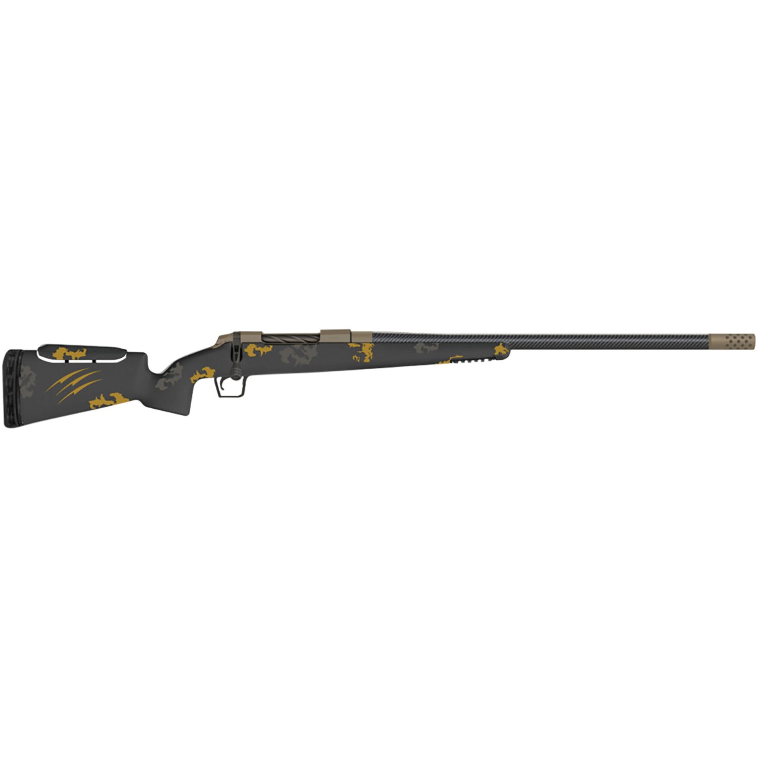 Fierce Firearms Carbon Rival FP 7mm RSAUM Bolt Action Rifle, Harvest Camo - FCRFP7SAUM22SBH