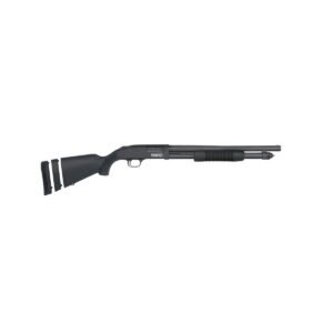 Mossberg 590S Compact 18.5" 12 Gauge Pump Action Shotgun, Black - 51607