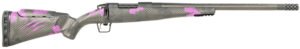Fierce Firearms Carbon Mini Rogue 6.5 Creedmoor Bolt Action Rifle, Purple Camo - ROGM65CM20BP