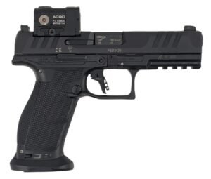 Walther Arms PDP Full-Size Professional ACRO LE Only 9mm 4.50" High-Capacity Pistol 18rds, Black - Powerful and Reliable - 2881225PRO