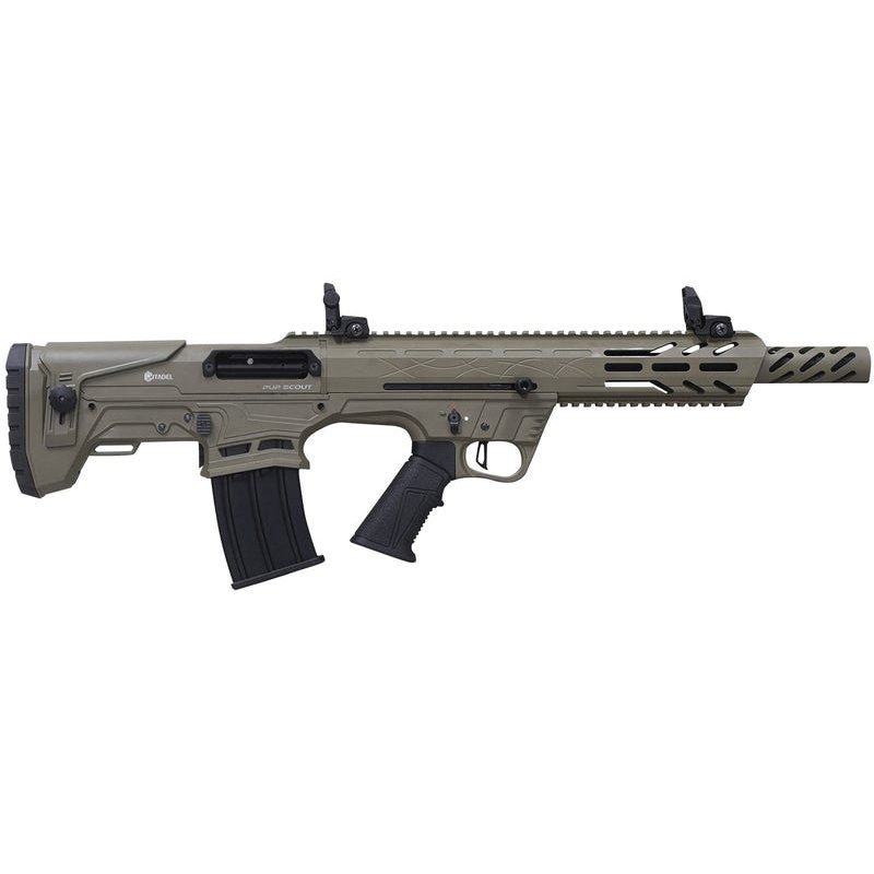 Citadel Pup Scout 12 Gauge 18.50" Semi-Auto, Flat Dark Earth