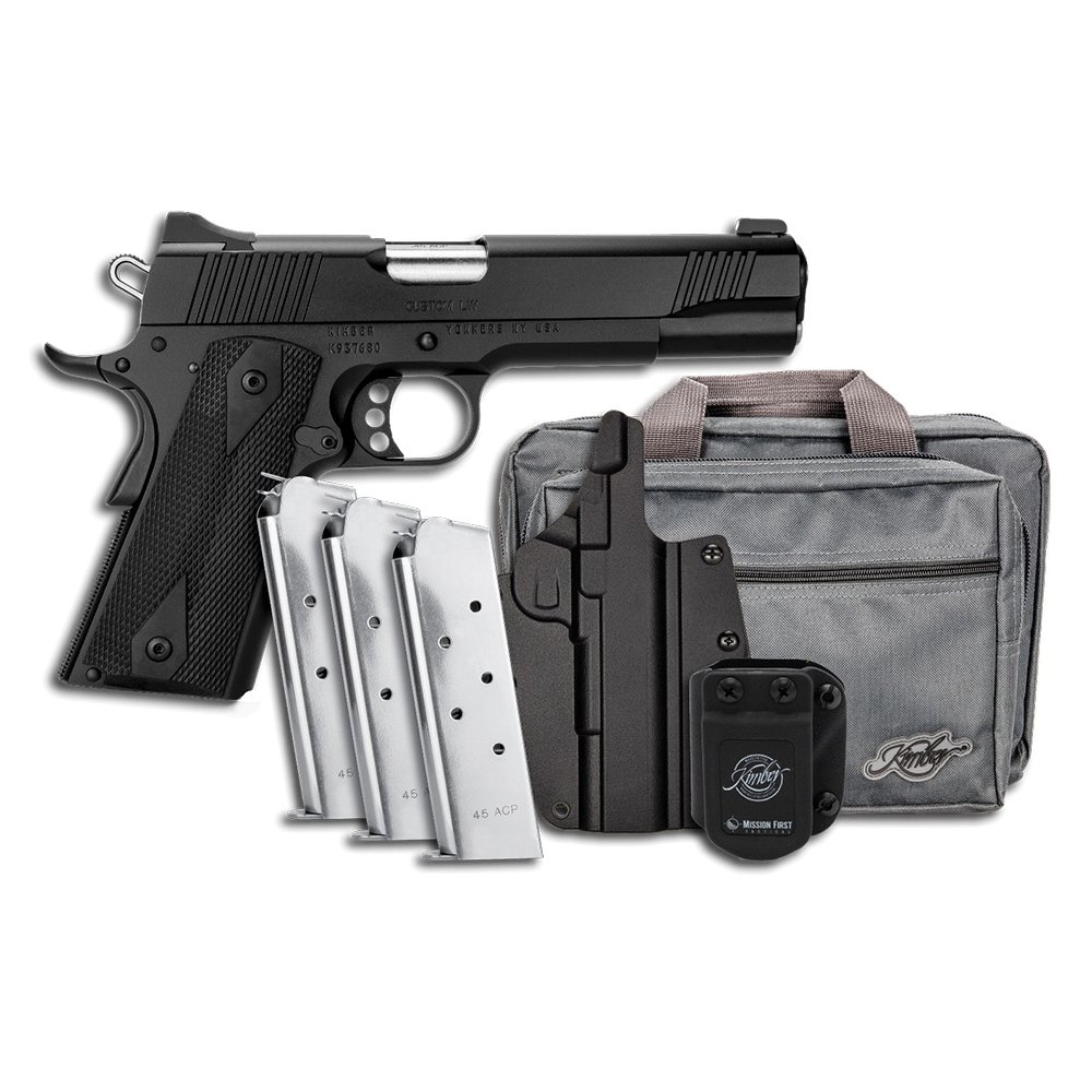 Kimber Custom LW KCB .45 ACP 5" 7rds, Black