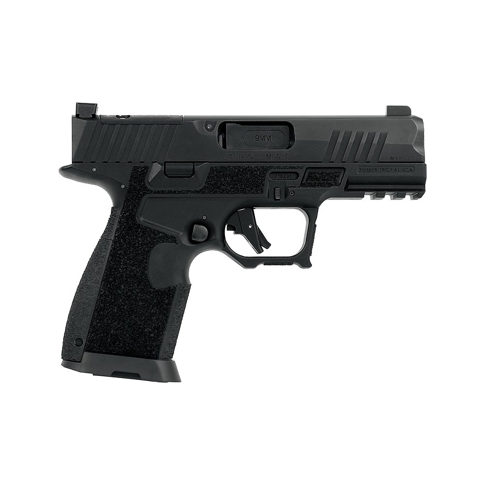 Kimber Carbon Compact OR 9mm 3.92" 15rds, Black