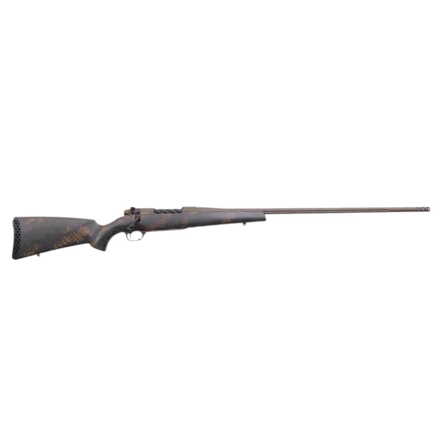 Weatherby Mark V Backcountry 2.0 .28 Nosler 28" Bolt Action, Brown/Dark Green