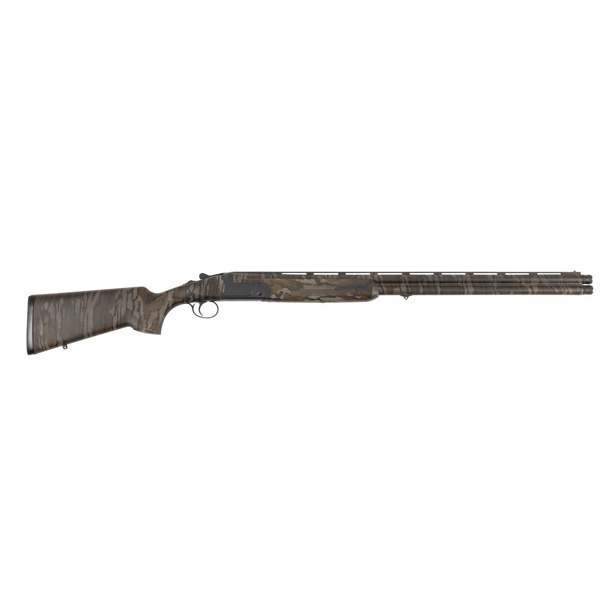 CZ Swamp Magnum 12 Gauge 30" Over & Under, Mossy Oak Bottomland Camouflage