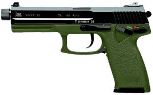 Heckler & Koch Mark 23 DA .45 ACP 5.87" 12rd Pistol, Green / Black