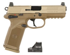 FNH FN 45 Tactical Bundle .45 ACP 5.30" 10rds, Flat Dark Earth