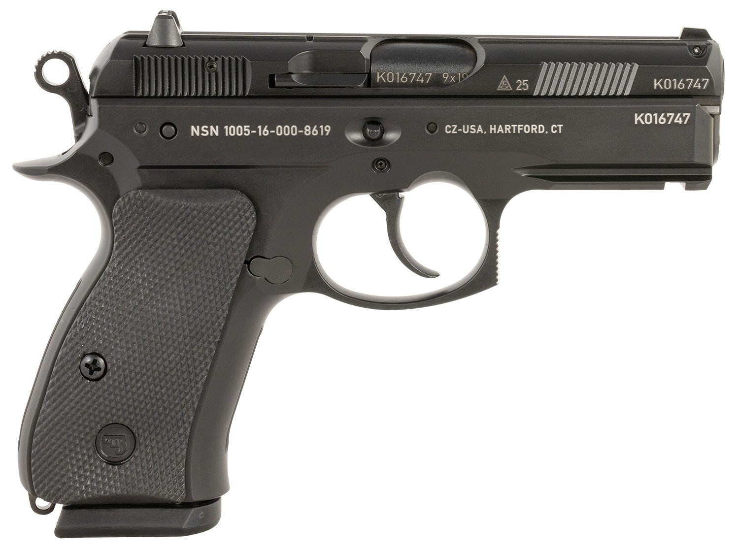CZ P-01 50th Anniversary Compact 3.75" 9mm 15rd Pistol - 91161