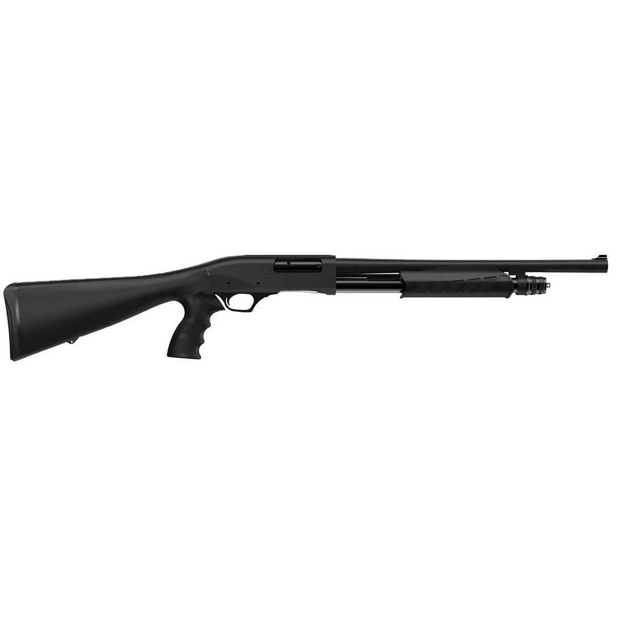 Retay GPS 12 Gauge 18" Pump Action Shotgun, Black - GPSTACPG18