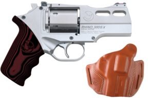 Chiappa Rhino .357 Mag Revolver, 3" Barrel, Silver - 340.308