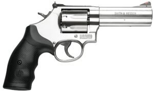 Smith & Wesson Model 686 Plus Medium .357 Mag/.38 S&W Spl +P Revolver, Satin Stainless - 164194