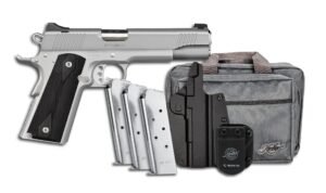 Kimber Stainless LW Club Bundle .45 ACP 5" 7rds, Stainless