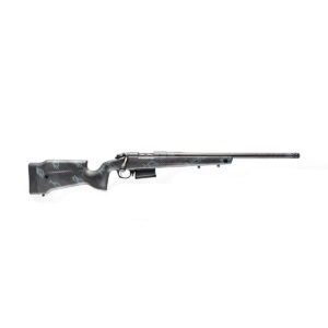 Bergara B-14 Squared Crest Carbon 7mm PRC Bolt Action Rifle, Black/Gray - B14LM7513CF