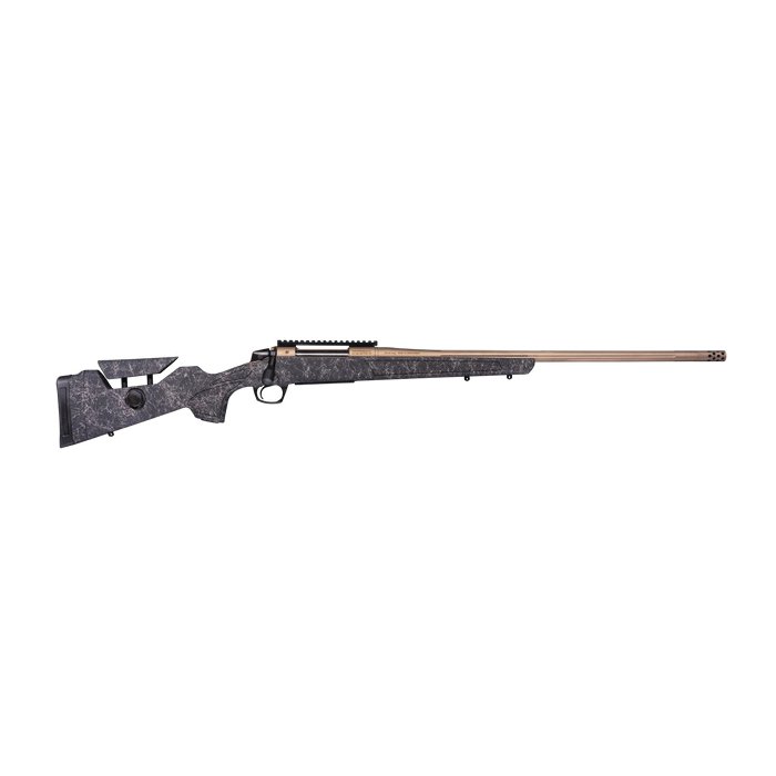 CVA Cascade Long Range Hunter 6.5 Creedmoor Bolt Action Rifle, Black/Smoke Bronze - CR3951F
