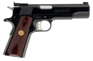 Colt Gold Cup National Match 9mm 9+1 Round Semi Auto Hammer Fired Pistol, Blue - O5872A1