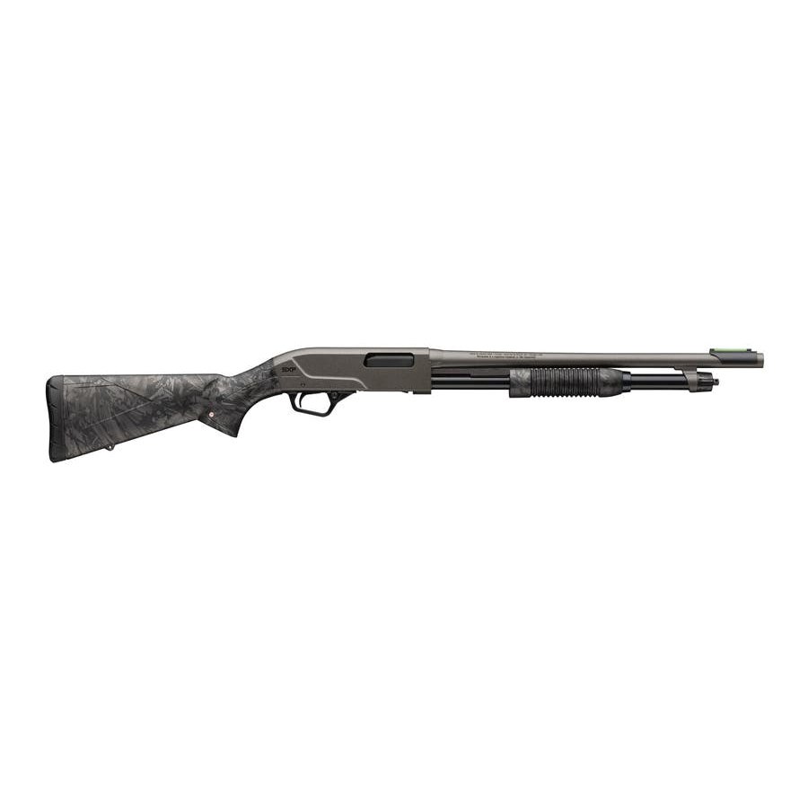 Winchester SXP Hybrid Defender 20 Gauge 18" Pump Action Shotgun, Forged Carbon Gray