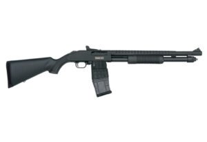 Mossberg 590M 18.5" 12ga 2.75" Mag-Fed Pump Action Shotgun with Ghost Rings Sights - 50206