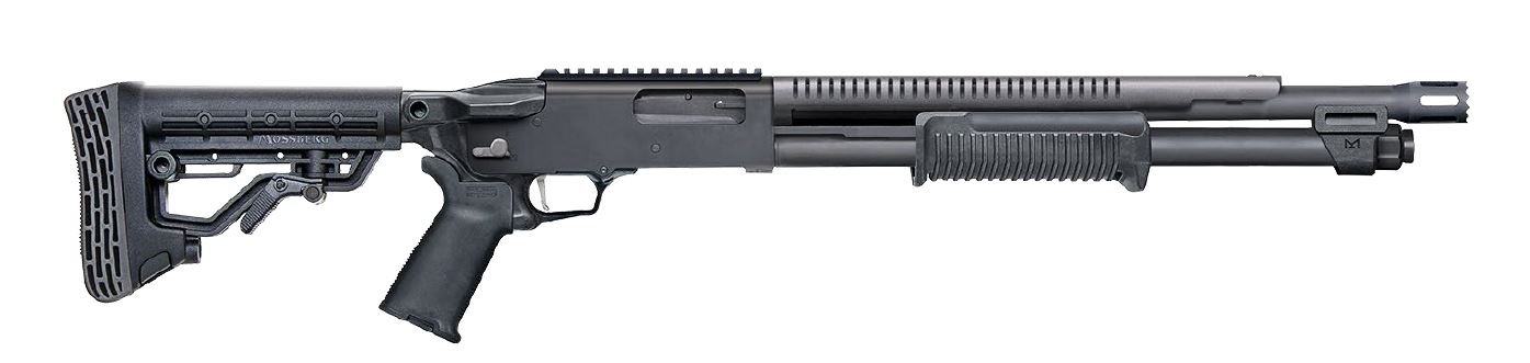 Mossberg 590R Stand-Off 18.5" 12 Gauge 6rd Shotgun, Black