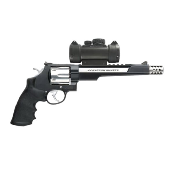 Smith & Wesson Performance Center Model 629 .44 Magnum Hunter Large .44 Mag/.44 S&W Spl Revolver, Blk - 170318