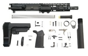 PSA 7.5" 5.56 NATO 1/7 Phosphate 7" Lightweight M-Lok MOE EPT SBA3 Pistol Kit