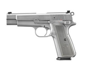 FN High Power 4.7" 10rd 9mm Pistol, Stainless Steel - 66-101116