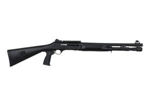 Panzer Arms M4 Tactical 12 Gauge Shotgun 18.5" Semi Auto, Black - PAM4TSSB
