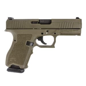 PSA Dagger Compact 9mm Pistol With Extreme Carry Cuts, Sniper Green