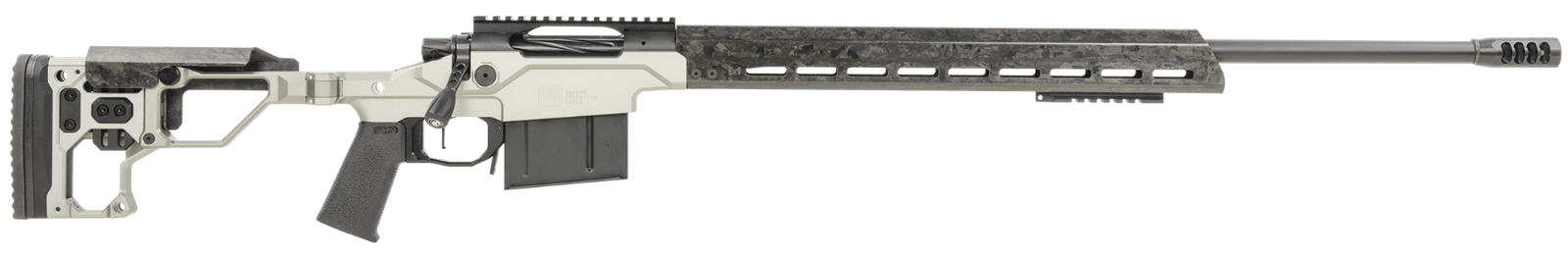 Christensen Arms MPR FFT 6.5 Creedmoor Bolt- Action Rifle - BLK/Tungsten Cerakote - 801-03072-00
