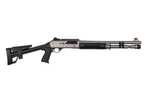 Panzer M4 Marine 12 Gauge Shotgun 18.5" Semi-Auto, Black/Stainless - PAM4MTSFSS