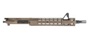 PSA "Sabre" Forged 13.7" Mid-Length 5.56 FSB with 13" Two-Piece Quad Rail & JMAC GFHC-E Pin and weld, Cerakote FDE