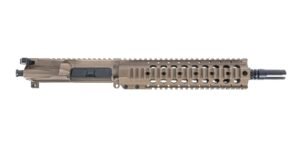 PSA "Sabre" Forged 10.5" 5.56 FN CHF CL with 10" Sabre Quad Rail and Sabre Compensator, Cerakote FDE