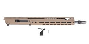 PSA JAKL 14.5" Rifle length Upper Assembly 5.56 NATO 1:7 Nitride w/Knurled CH, BCG ASR Flash Hider, FDE