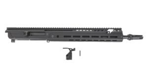 PSA JAKL 14.5" Rifle length Upper Assembly 5.56 NATO 1:7 Nitride w/Knurled CH, BCG & AAC Flash Hider, Black