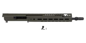 PSA JAKL 14.5" Rifle length Upper Assembly 5.56 NATO 1:7 Nitride w/Knurled CH, BCG & AAC Flash Hider, ODG