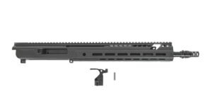 PSA JAKL 14.5" Rifle length Upper Assembly 5.56 NATO 1:7 Nitride w/Knurled CH, BCG & KeyMicro, Smoke