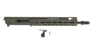 PSA JAKL 14.5" Rifle length Upper Assembly 5.56 NATO 1:7 Nitride w/Knurled CH, BCG ASR Flash Hider, ODG