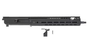 PSA JAKL 14.5" Rifle length Upper Assembly 5.56 NATO 1:7 Nitride w/Knurled CH, BCG W/O Flash Hider, Black
